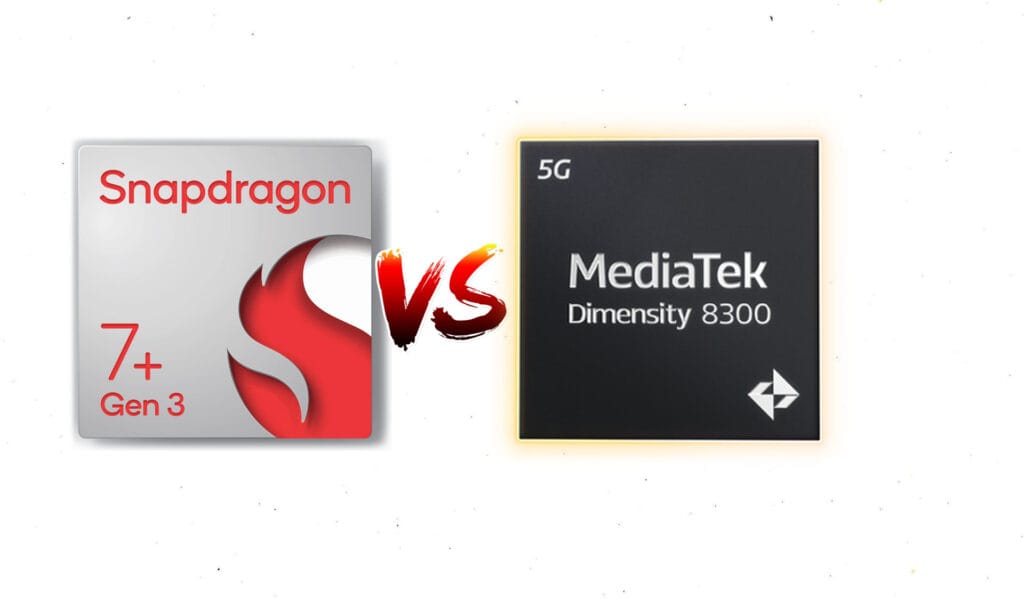 Dimensity 8300 vs. Snapdragon 7 Plus Gen 3