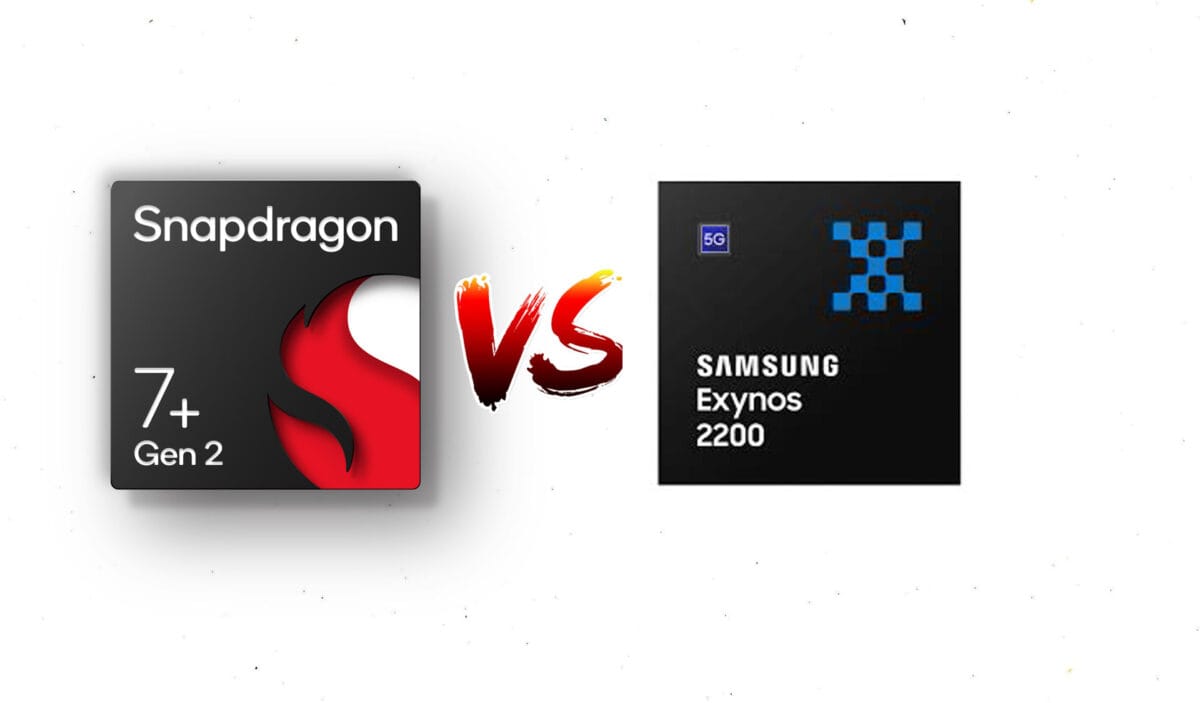 Exynos 2200 vs Snapdragon 7 Plus Gen 2