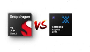 Exynos 2200 vs Snapdragon 7 Plus Gen 2