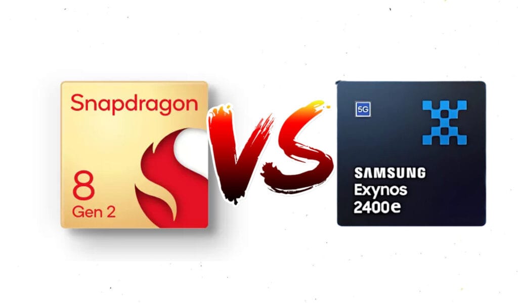 Exynos 2400e and Snapdragon 8 Gen 2