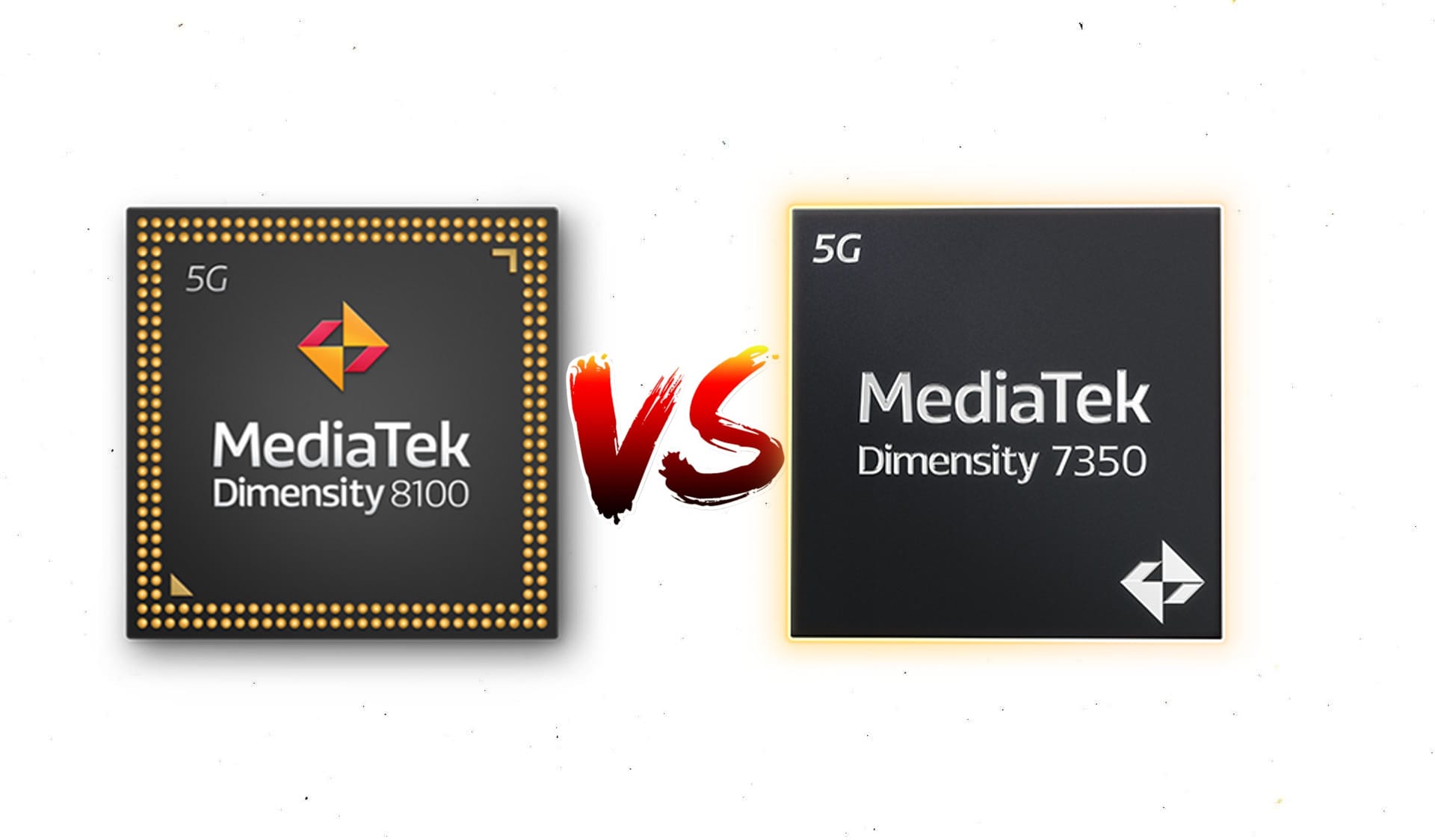 MediaTek Dimensity 8100 vs. MediaTek Dimensity 7350