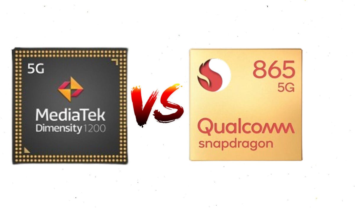 Mediatek Dimensity 1200 vs Qualcomm Snapdragon 865