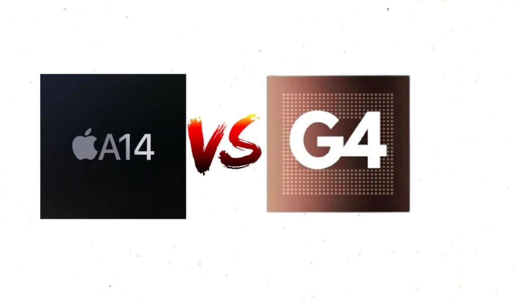 Tensor G4 vs. A14 Bionic