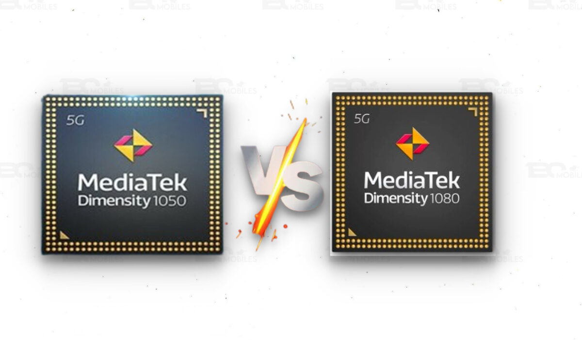 MediaTek Dimensity 1080 vs. MediaTek Dimensity 1050