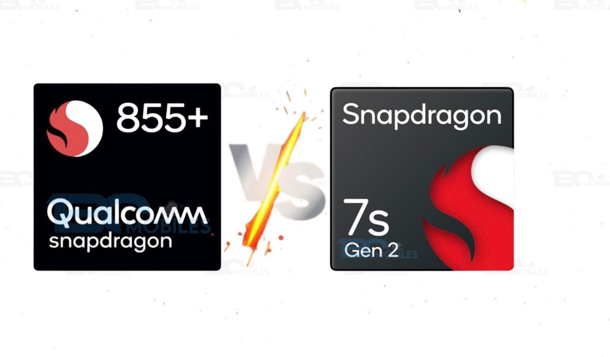 Qualcomm Snapdragon 7s Gen 2 vs. Qualcomm Snapdragon 855 Plus