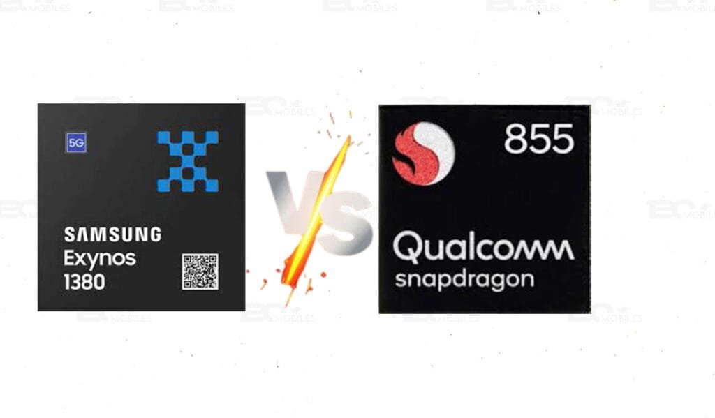 Samsung Exynos 1380 vs. Qualcomm Snapdragon 855