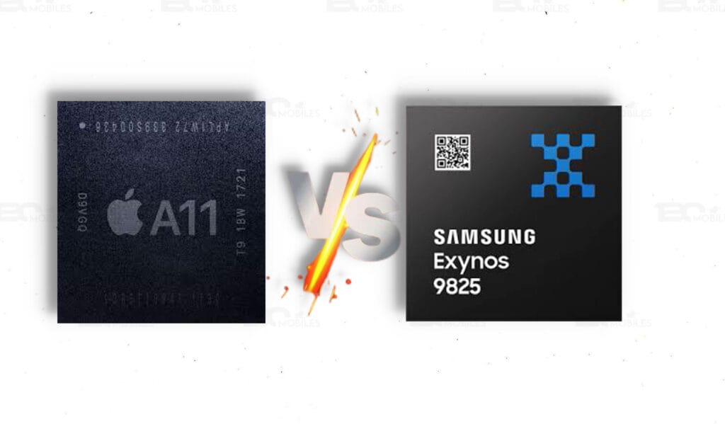 Samsung Exynos 9825 vs. Apple A11 Bionic