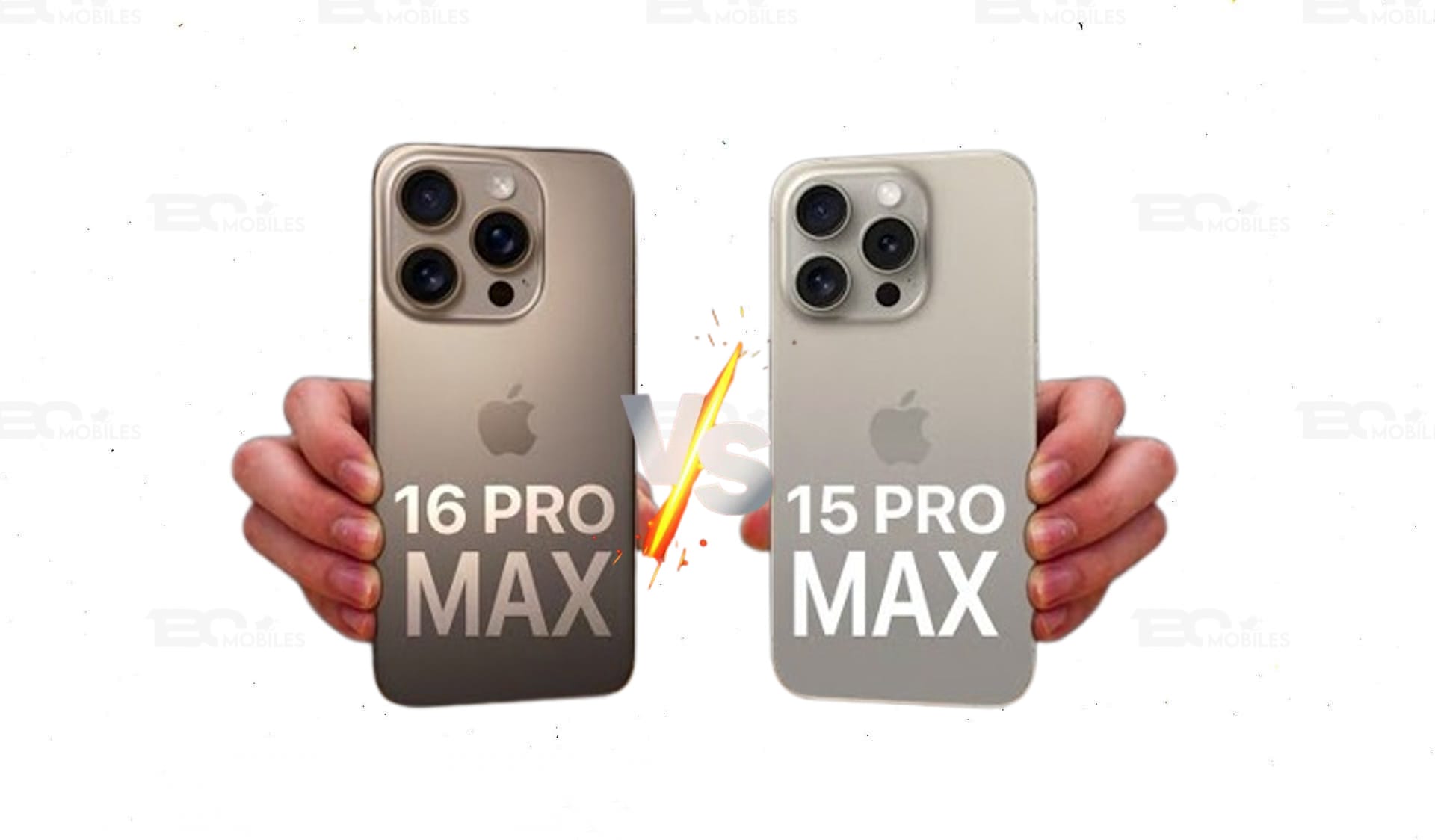Apple iPhone 16 Pro Max vs. Apple iPhone 15 Pro Max