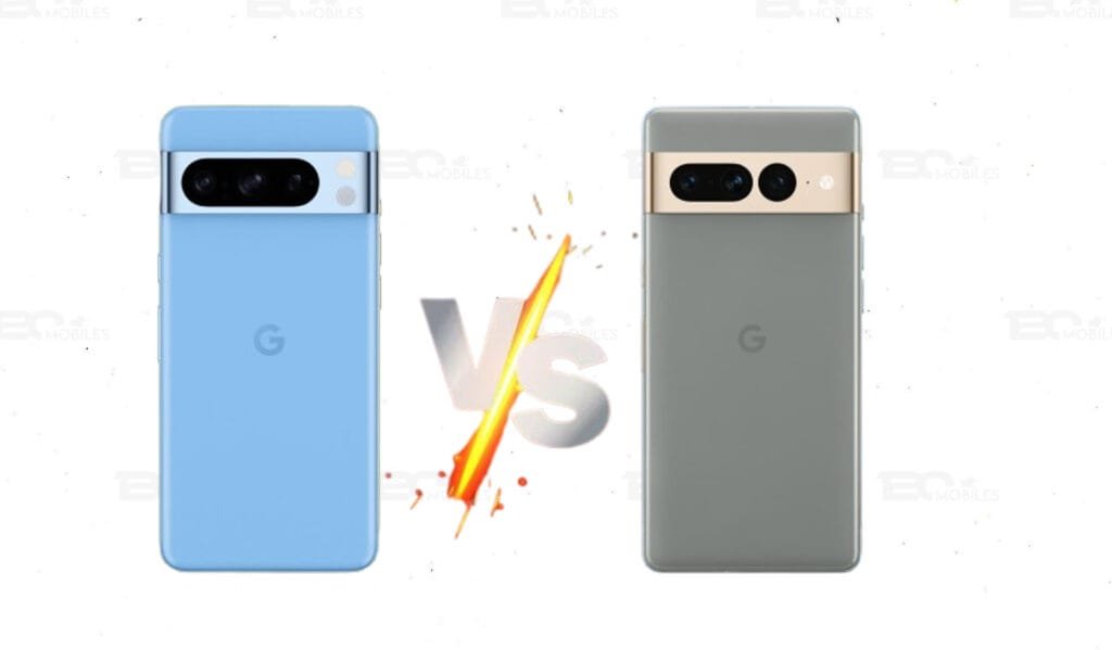Google Pixel 8 vs. Google Pixel 7 Pro