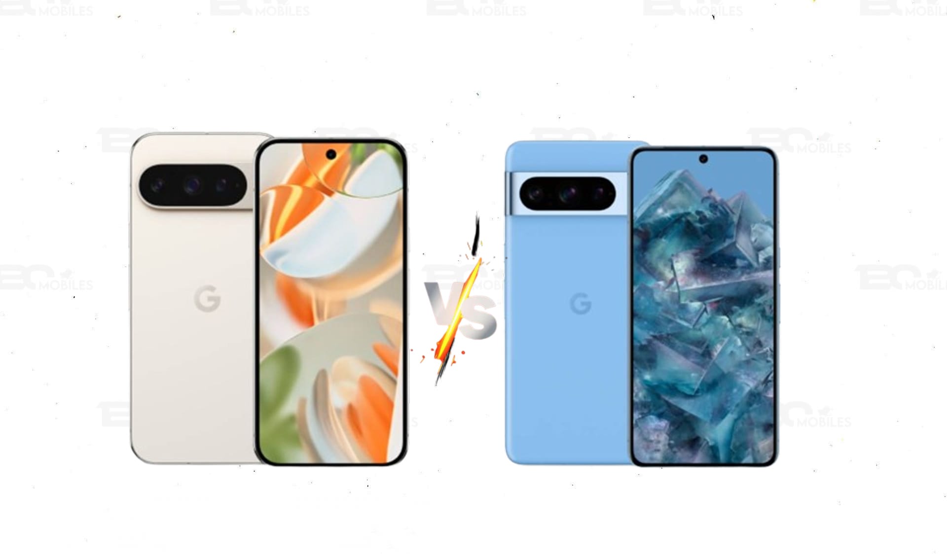 Google Pixel 9 vs. Google Pixel 8 Pro
