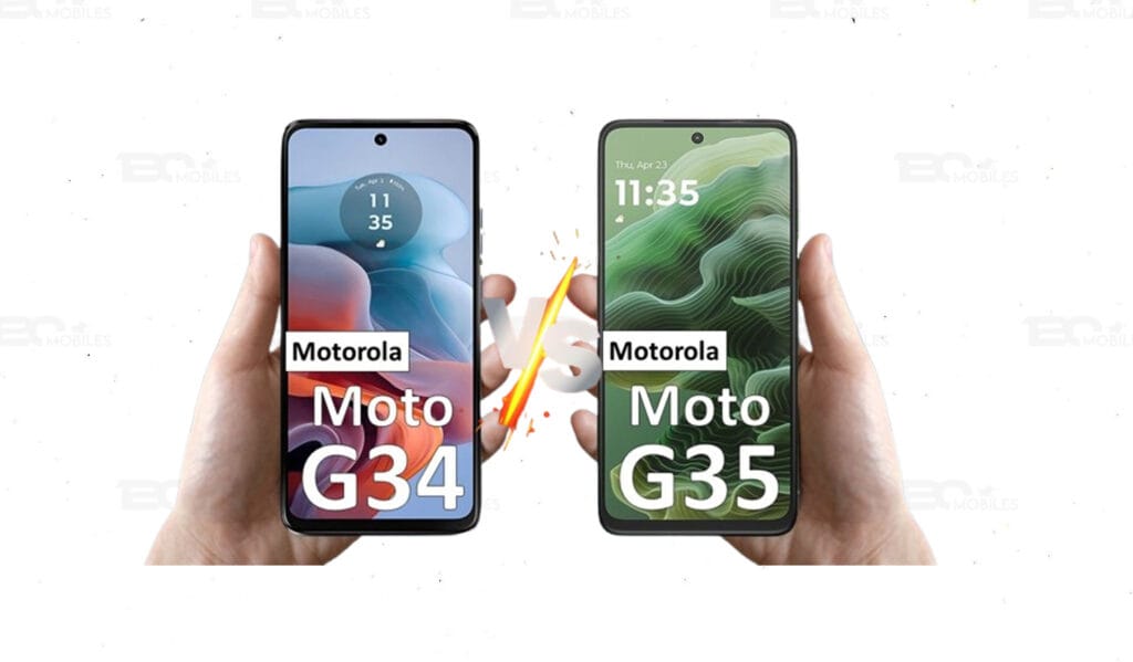Motorola Moto G35 vs. Motorola Moto G34