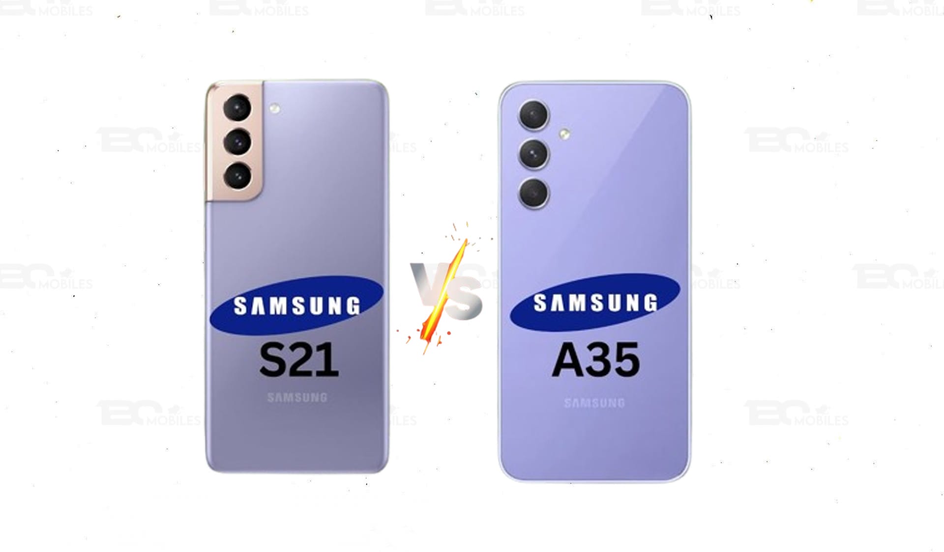 Samsung Galaxy S21 vs. Samsung Galaxy A35 5G