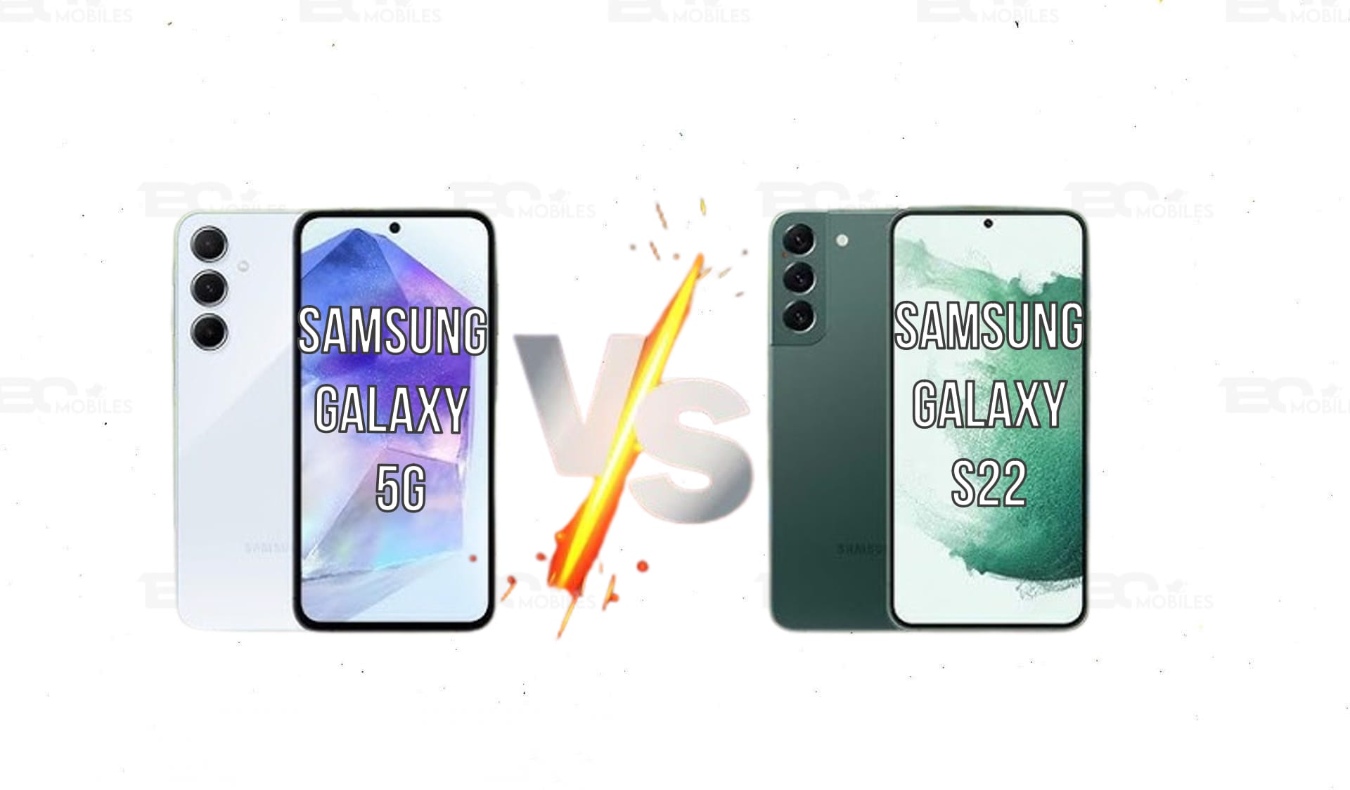Samsung Galaxy S22 vs Samsung Galaxy A55 5G