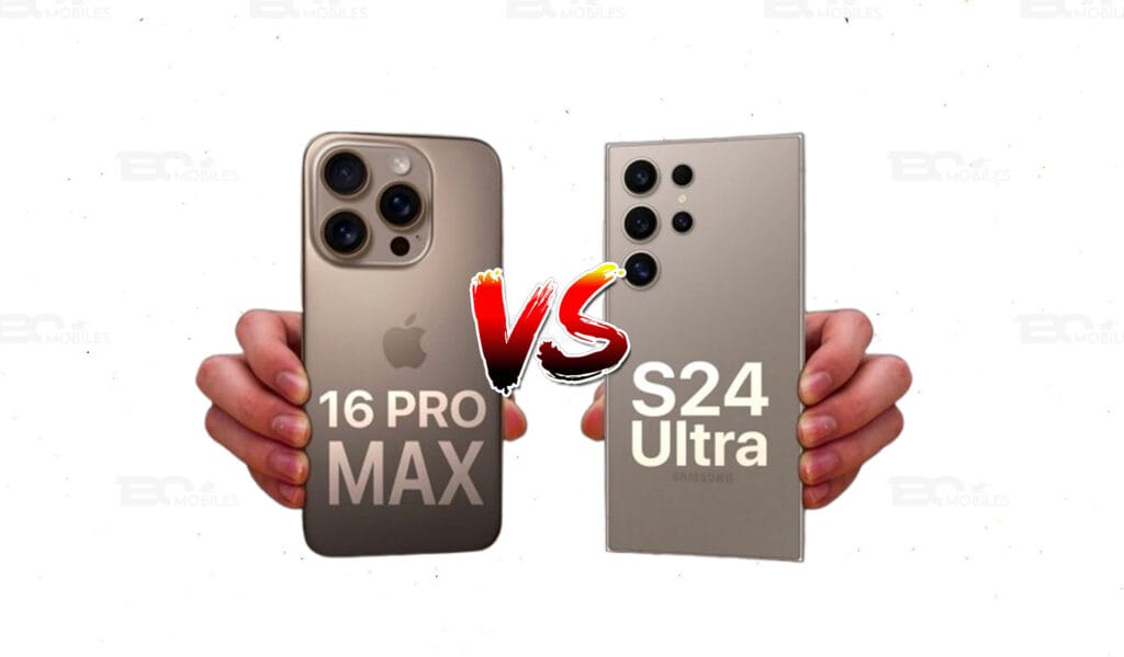 Samsung Galaxy S24 Ultra vs. Apple iPhone 16 Pro Max