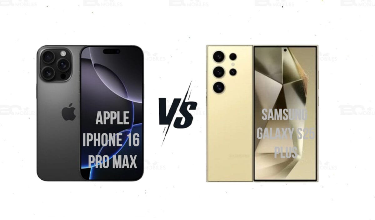 Samsung Galaxy S25 Plus vs Apple iPhone 16 Pro Max