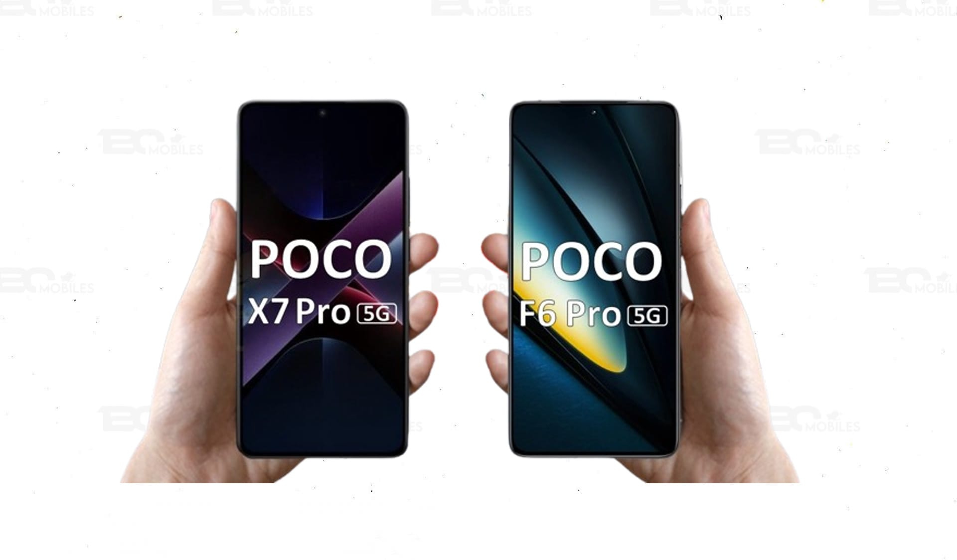 Xiaomi Poco X7 Pro vs. Xiaomi Poco F6