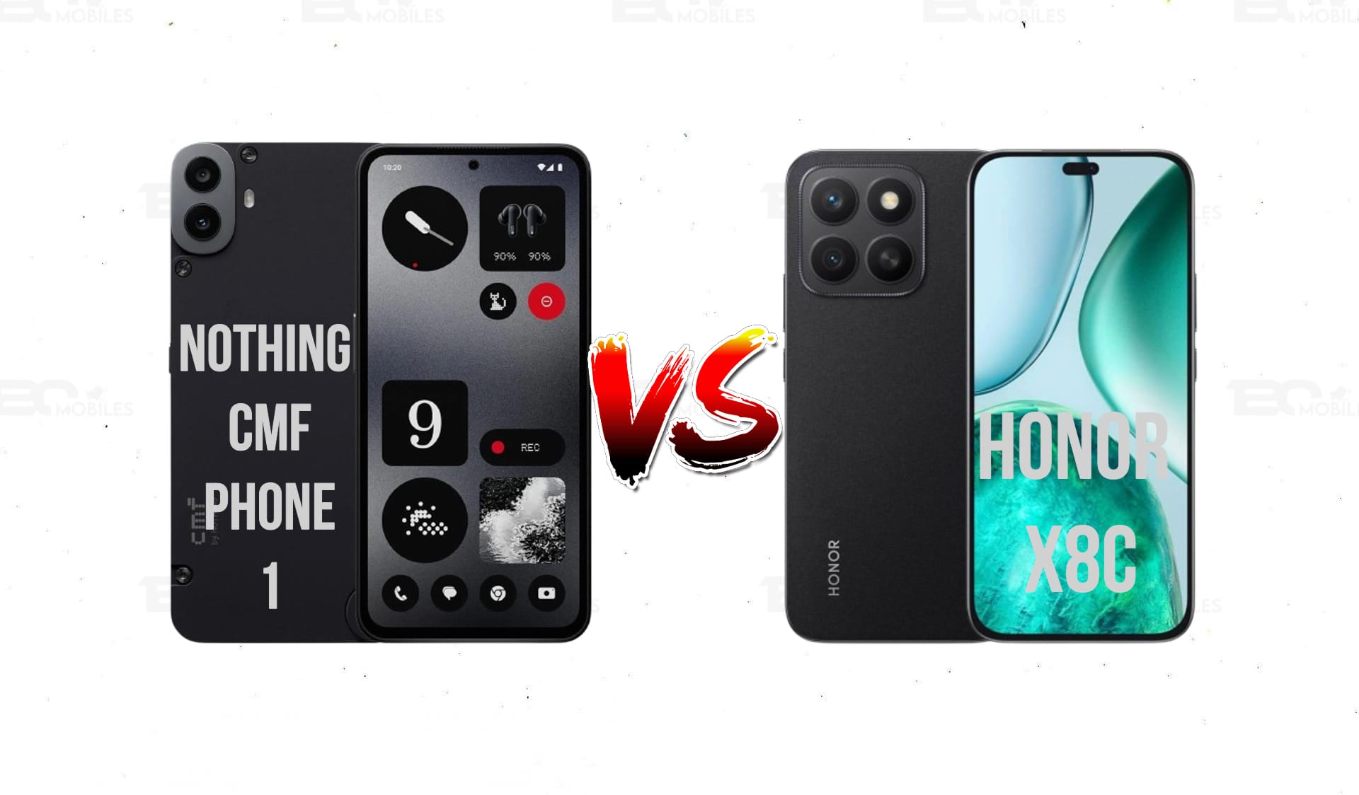 Nothing CMF Phone 1 vs. Honor X8c