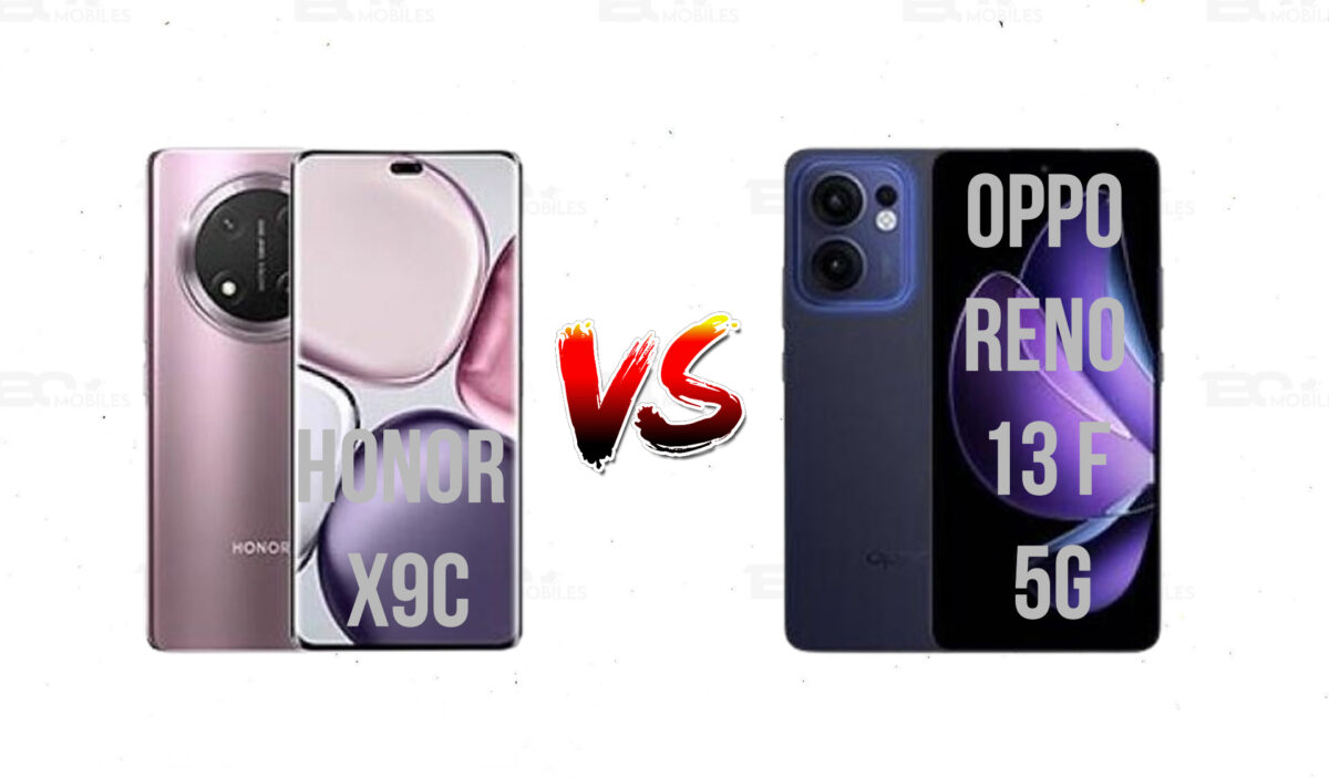 Oppo Reno 13 F 5G vs. Honor X9c