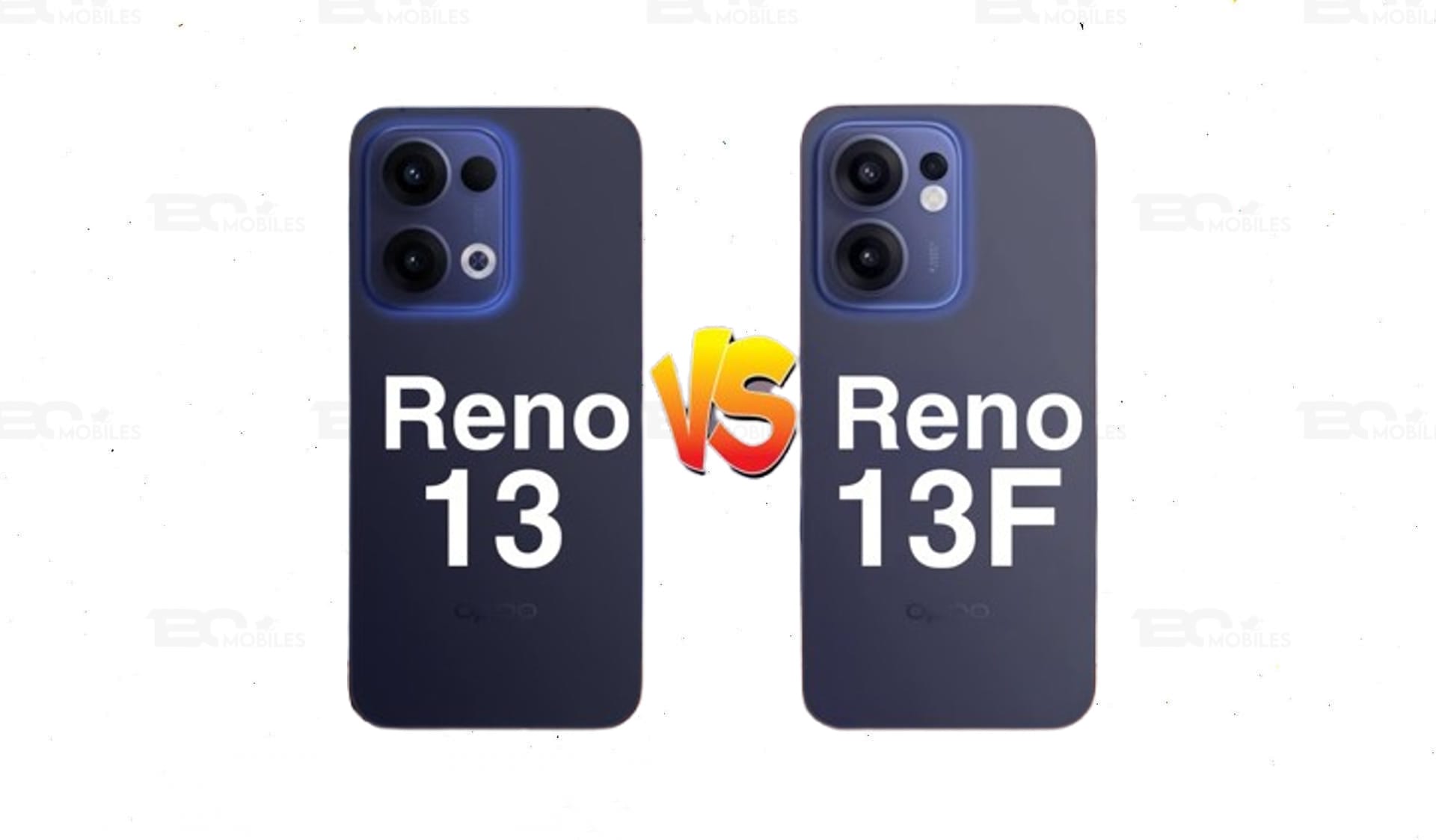 Oppo Reno 13 F 5G vs. Oppo Reno 13 5G