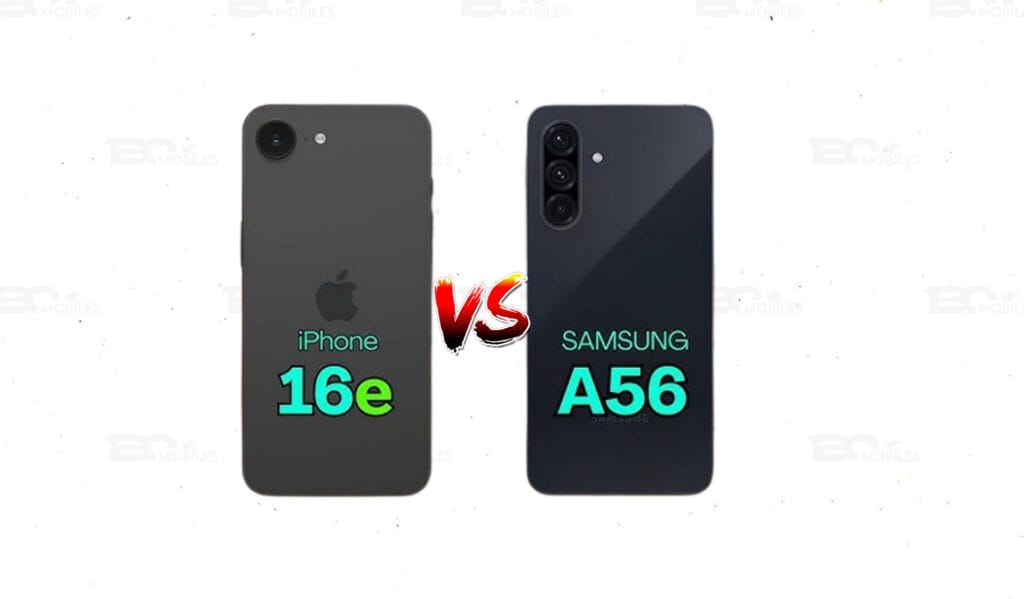 Samsung Galaxy A56 5G vs. Apple iPhone 16e
