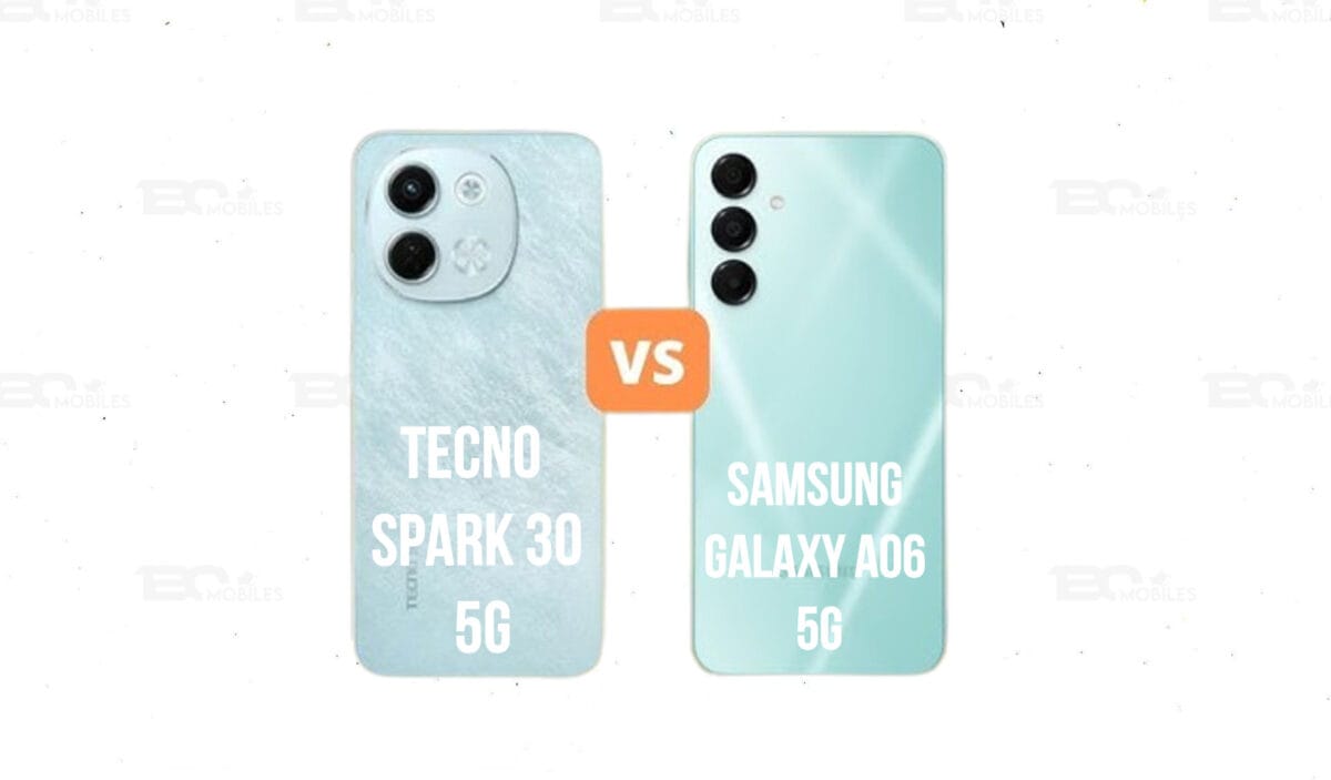 Tecno Spark 30 5G vs. Samsung Galaxy A06 5G