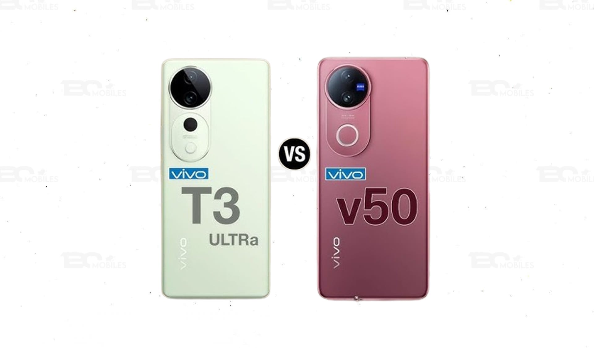 Vivo V50 5G vs. Vivo T3 Ultra