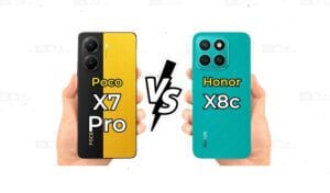 Xiaomi Poco X7 Pro vs. Honor X8c