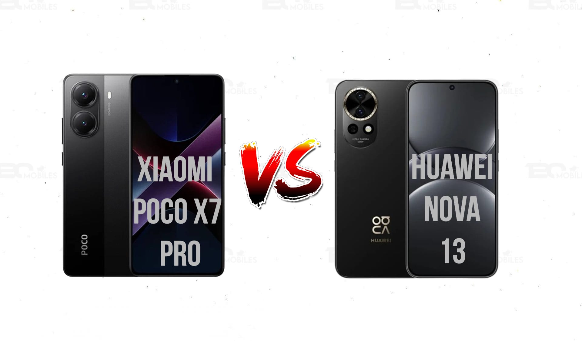 Xiaomi Poco X7 Pro vs. Huawei Nova 13